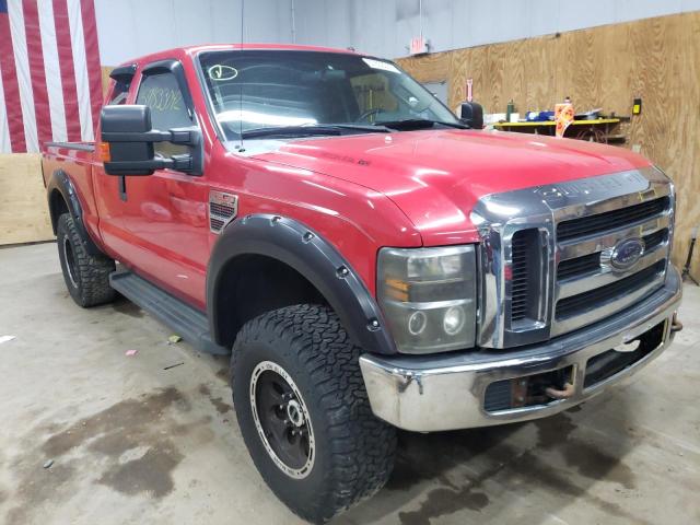 Salvage cars for sale from Copart Kincheloe, MI: 2008 Ford F250 Super