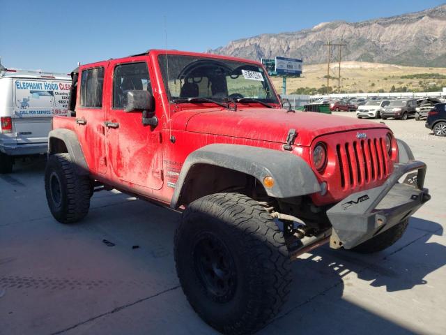 Salvage cars for sale from Copart Farr West, UT: 2015 Jeep Wrangler U