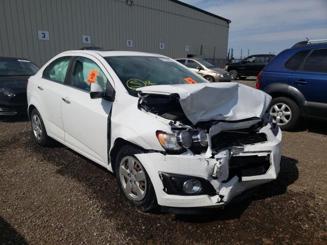 Salvage cars for sale from Copart Rocky View County, AB: 2014 Chevrolet Sonic LT