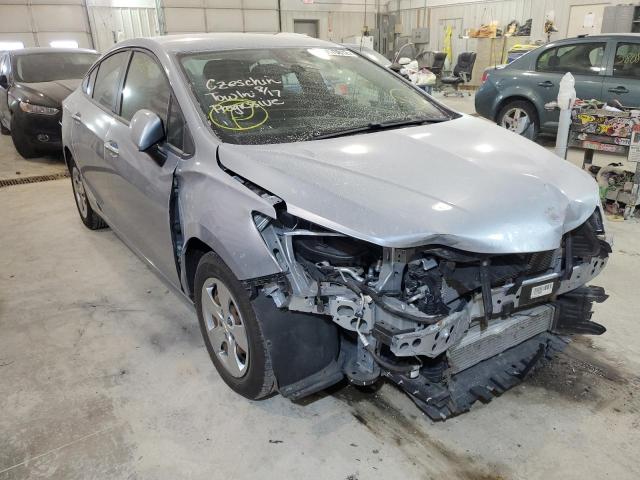 Salvage cars for sale from Copart Columbia, MO: 2018 Chevrolet Cruze LS