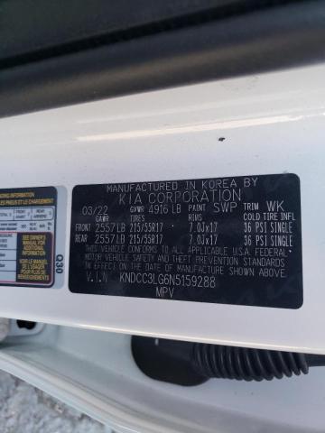 2022 KIA NIRO S KNDCC3LG6N5159288