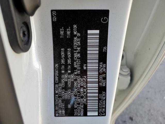 2020 TOYOTA LAND CRUIS - JTMCY7AJ4L4091454
