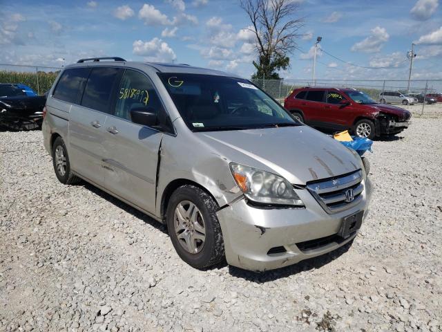 Salvage cars for sale from Copart Cicero, IN: 2005 Honda Odyssey EX