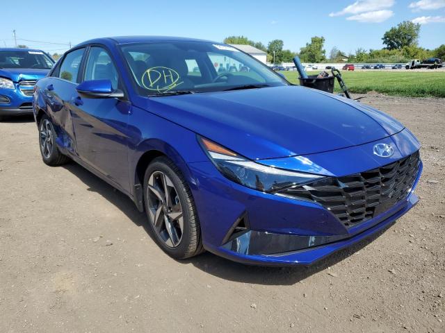 Salvage cars for sale from Copart Columbia Station, OH: 2023 Hyundai Elantra LI