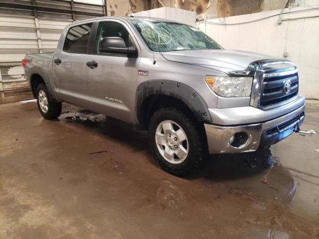 Salvage cars for sale at Casper, WY auction: 2012 Toyota Tundra CRE