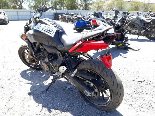 2017 YAMAHA FZ07A JYARM20E7HA000811