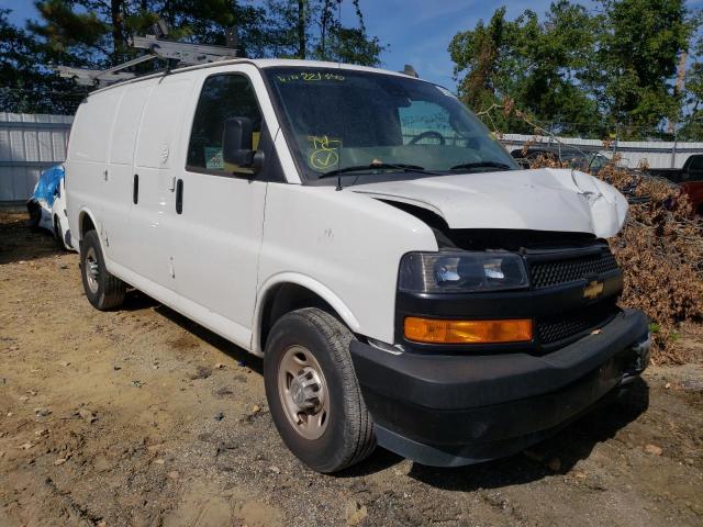 Salvage cars for sale from Copart Hampton, VA: 2019 Chevrolet Express G2