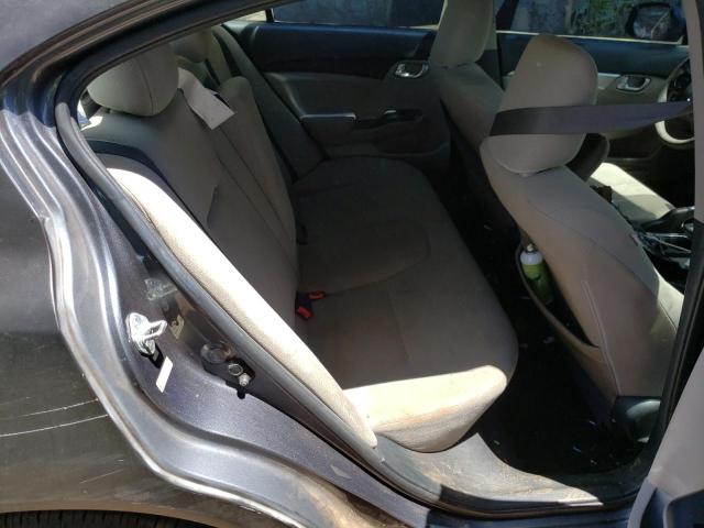 Седаны HONDA CIVIC 2013 Черный