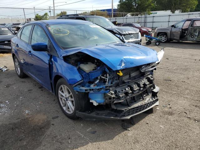 Salvage cars for sale from Copart Moraine, OH: 2018 Ford Focus SE