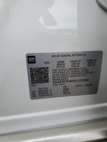 2022 BUICK ENCLAVE PR 5GAERCKW1NJ129060
