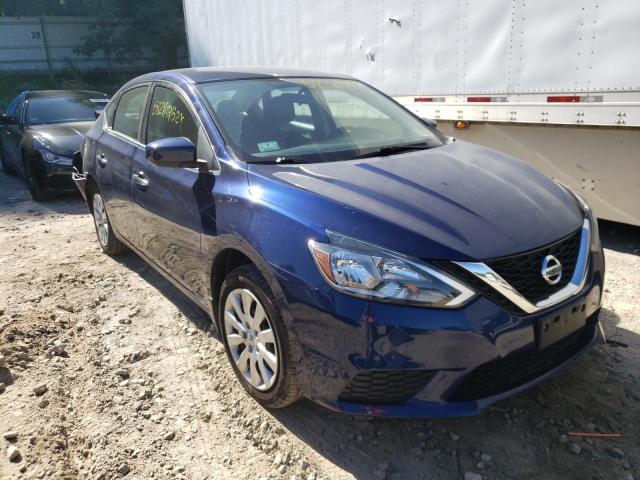 Salvage cars for sale from Copart Mendon, MA: 2017 Nissan Sentra S