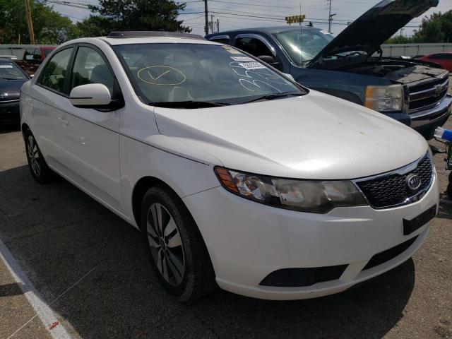 Salvage cars for sale from Copart Moraine, OH: 2013 KIA Forte EX
