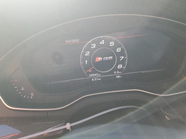 2019 AUDI SQ5 PRESTI WA1C4AFY3K2019809