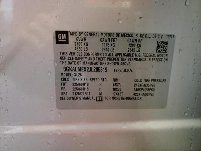 3GKALMEX2JL205319 GMC Terrain Sle