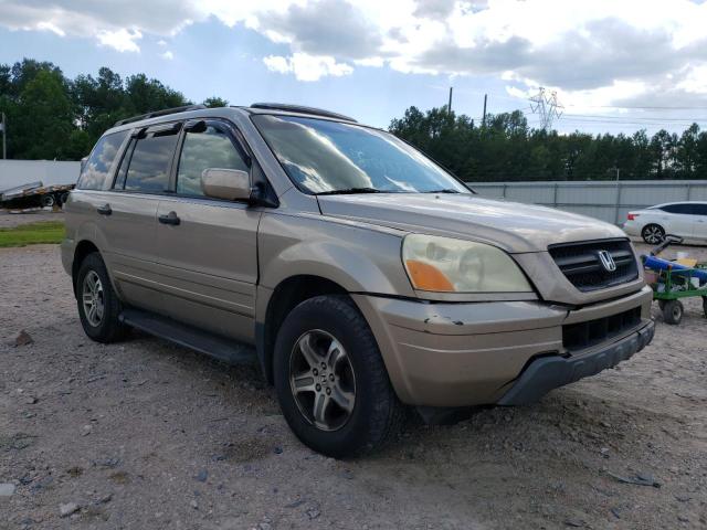 Salvage cars for sale from Copart Charles City, VA: 2005 Honda Pilot EXL