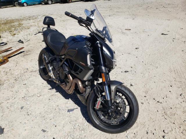 Salvage cars for sale from Copart Mendon, MA: 2014 Ducati Diavel