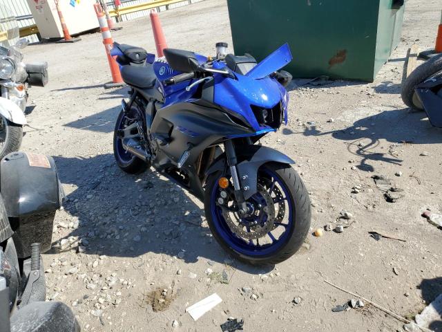 Salvage cars for sale from Copart Wichita, KS: 2022 Yamaha YZFR7