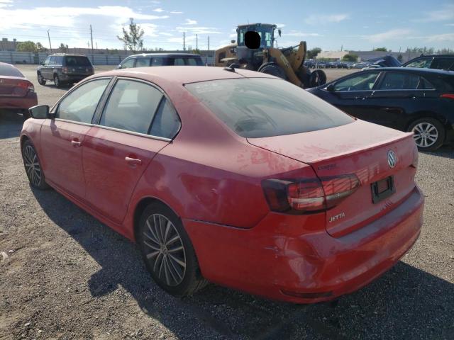 2016 VOLKSWAGEN JETTA SPOR - 3VWD17AJ9GM285705