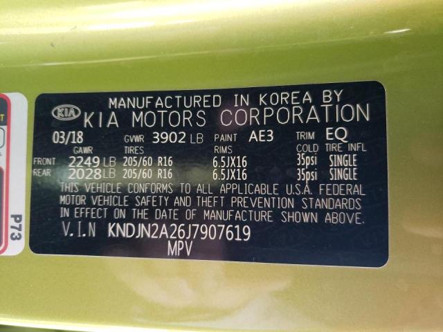 KNDJN2A26J7907619 KIA Soul
