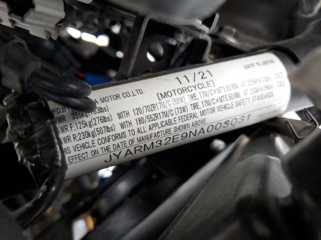2022 YAMAHA MT07 JYARM32E9NA003031