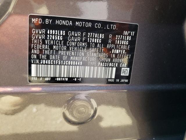 2018 ACURA RLX TECH JH4KC1F51JC000449