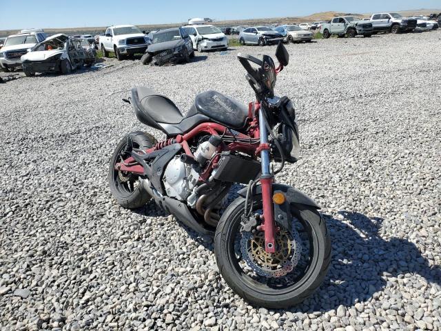 Salvage motorcycles for sale at Magna, UT auction: 2006 Kawasaki EX650 A6F