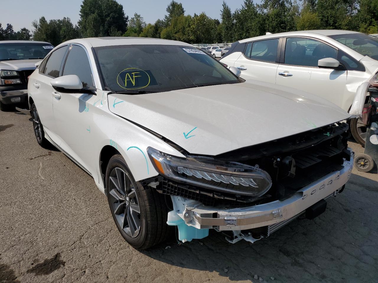 1HGCV1F58NA018501 HONDA ACCORD EXL 2022