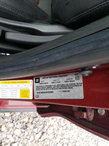2022 CHEVROLET SPARK ACTI KL8CH6SA4NC005960