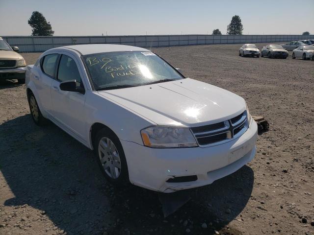 Salvage cars for sale from Copart Airway Heights, WA: 2012 Dodge Avenger SE