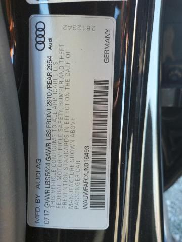 2018 AUDI S7 PREMIUM WAUWFAFC4JN016493