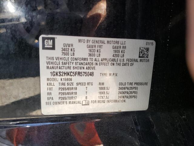 1GKS2HKC5FR575048 GMC Yukon Xl K1500 Slt