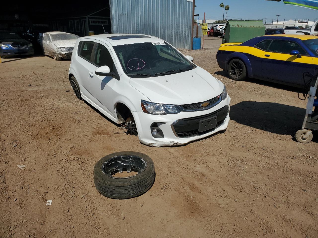 1G1JF6SB2H4139905 CHEVROLET SONIC 2017