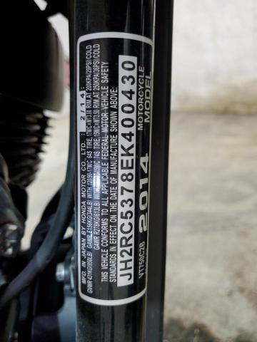 2014 HONDA VT750 C2B JH2RC5378EK400430