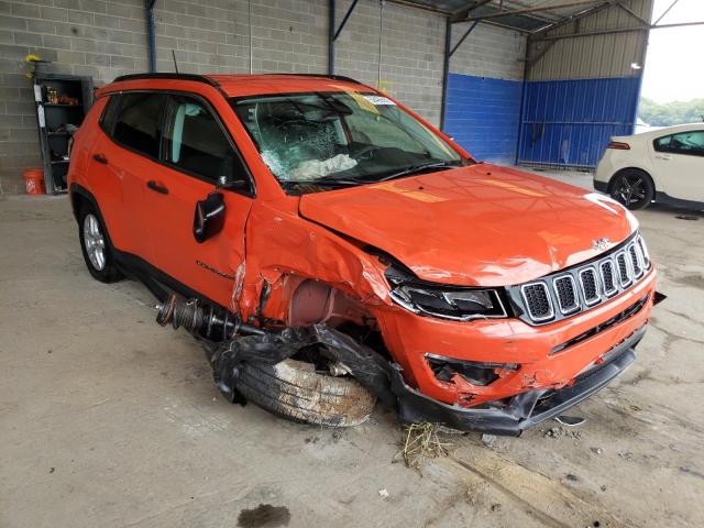 Jeep Compass salvage cars for sale: 2021 Jeep Compass SP