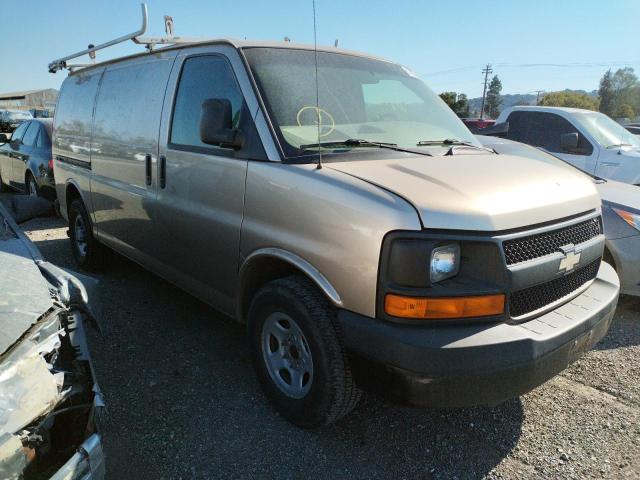 Salvage trucks for sale at San Martin, CA auction: 2007 Chevrolet Express G1