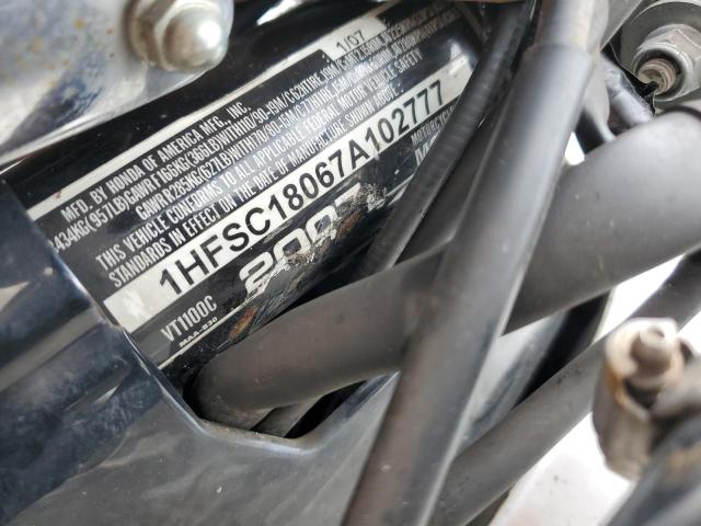 2007 HONDA VT1100 C 1HFSC18067A102777