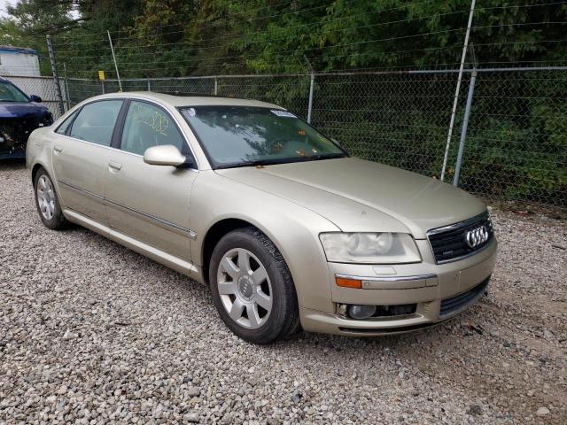 Salvage cars for sale from Copart Northfield, OH: 2004 Audi A8 L Quattro