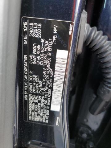 2017 VOLVO XC60 T5 DY YV440MDR9H2078078