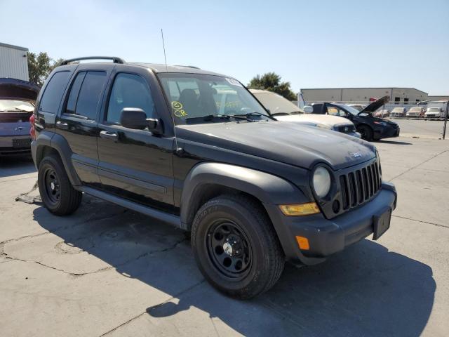 Salvage cars for sale from Copart Sacramento, CA: 2007 Jeep Liberty SP