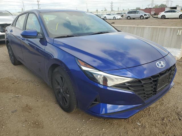 Salvage cars for sale from Copart Elgin, IL: 2021 Hyundai Elantra SE
