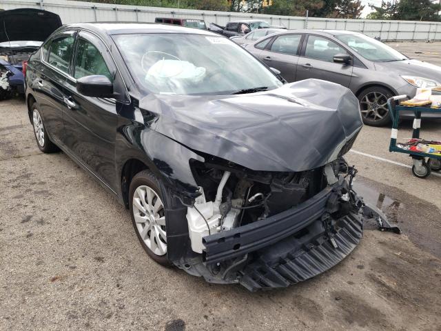 Salvage cars for sale from Copart Moraine, OH: 2019 Nissan Sentra S