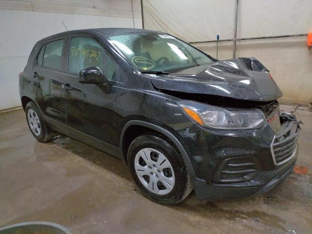 Salvage cars for sale from Copart Davison, MI: 2018 Chevrolet Trax LS