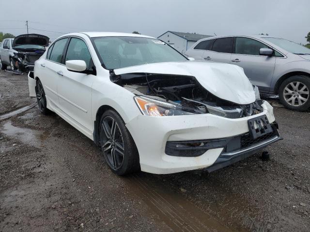 Salvage cars for sale from Copart Columbia Station, OH: 2016 Honda Accord Sport