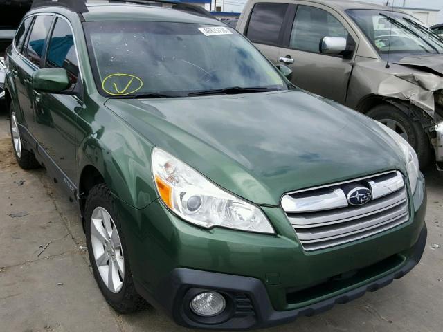Паркетники SUBARU OUTBACK 2013 Зеленый