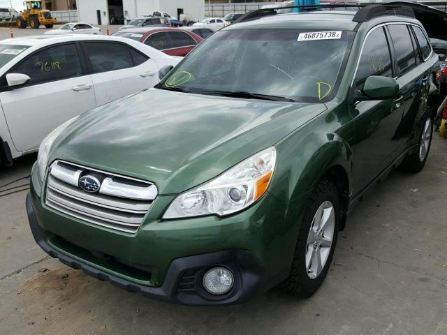 Паркетники SUBARU OUTBACK 2013 Зеленый