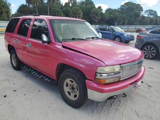 Chevrolet salvage cars for sale: 2001 Chevrolet Tahoe C150