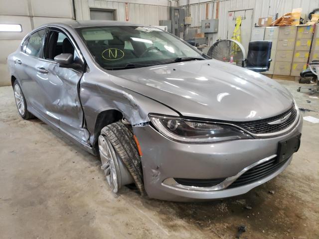 Salvage cars for sale from Copart Columbia, MO: 2015 Chrysler 200 Limited