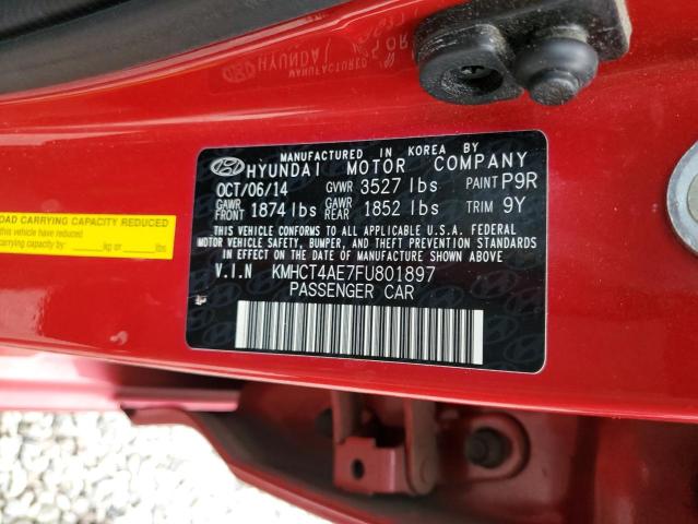2015 HYUNDAI ACCENT GLS - KMHCT4AE7FU801897