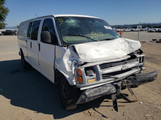 Salvage cars for sale from Copart Arlington, WA: 2001 Chevrolet Express G3