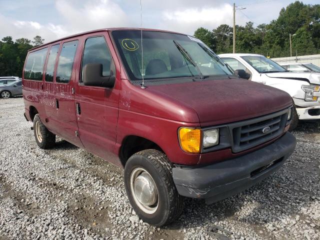 Salvage cars for sale from Copart Ellenwood, GA: 2003 Ford Econoline